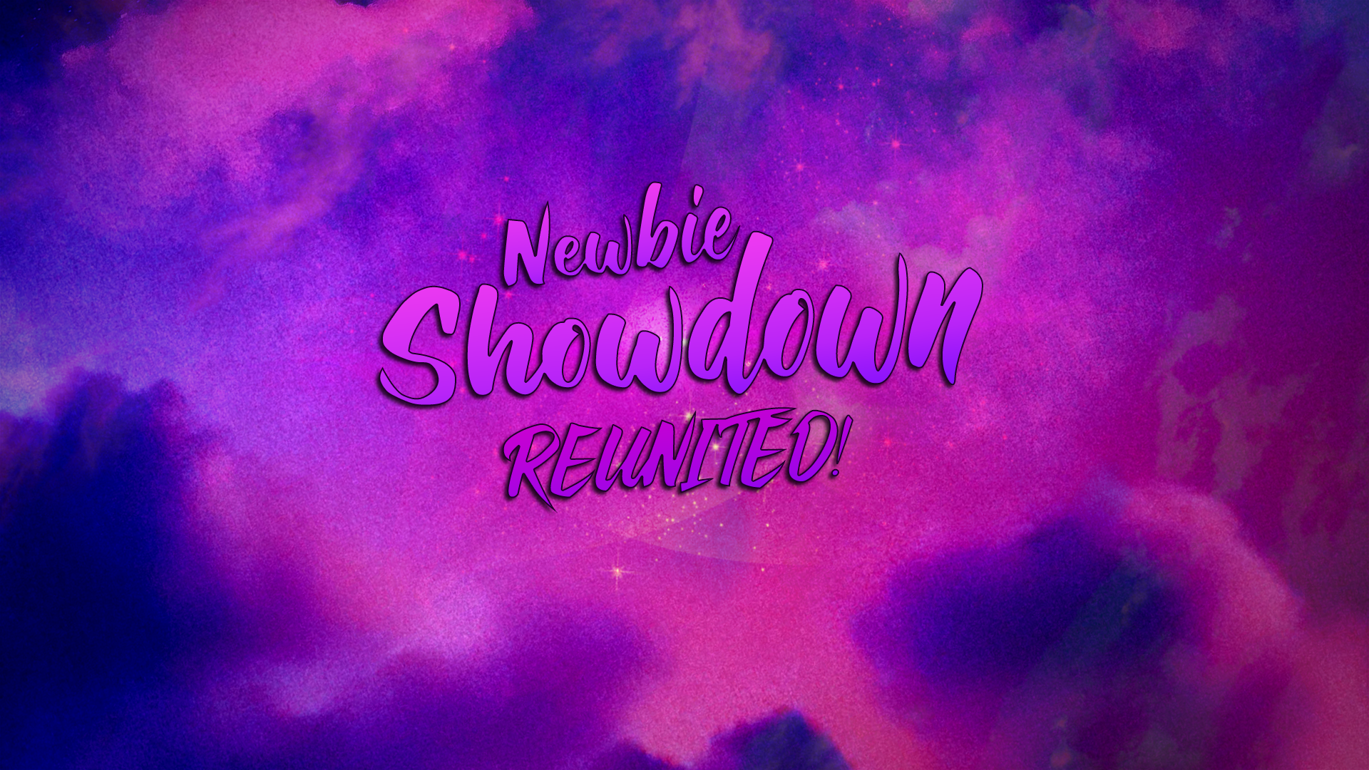 Newbie Showdown Reunited poster
