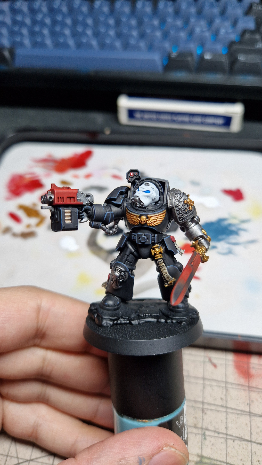 Warhammer 40k Grey Knight Terminator miniature